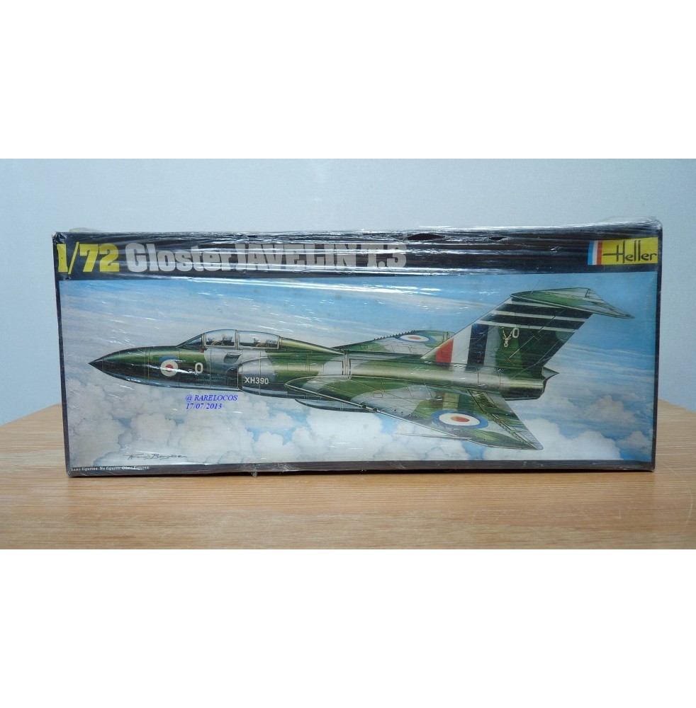 HELLER  346, intercepteur tous temps GLOSTER JAVELIN   Neuf  BO 1/72