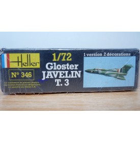 HELLER  346, intercepteur tous temps GLOSTER JAVELIN   Neuf  BO 1/72