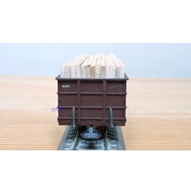 BEMO 2255 120, wagon tombereau type Fb  N° 8520  RhB  BO