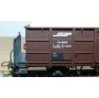 Voiture métallique à portes centrales AB 1157 Rhb BO