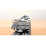 BEMO 2270 128, wagon plat chargé de 2 rochers type Kk-w  N° 7338  RhB  BO