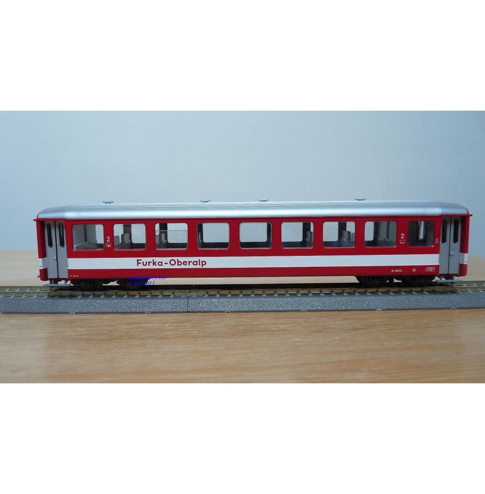 BEMO   3266 200,  voiture 2 ème classe type B  N° 4270  FO  BO