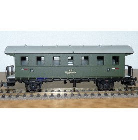 LILIPUT ancien 201 wagon plat chargé de 4 conteneurs ( cadres)  NS  BO