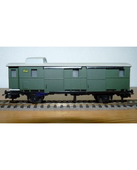 LILIPUT ancien 201 wagon plat chargé de 4 conteneurs ( cadres)  NS  BO