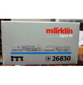 Märklin Digital 26830, coffret loco Br 52 + chasse neige Henschel  DB BO