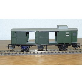 LILIPUT ancien 201 wagon plat chargé de 4 conteneurs ( cadres)  NS  BO
