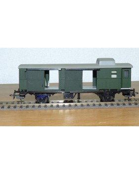 LILIPUT ancien 201 wagon plat chargé de 4 conteneurs ( cadres)  NS  BO