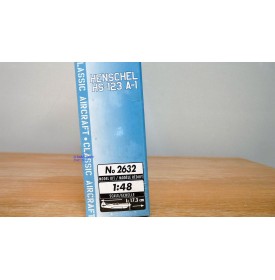 ITALERI 2632, HENSCHEL HS-123 A-1  BO Neuf 1/48