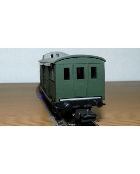 LILIPUT ancien 201 wagon plat chargé de 4 conteneurs ( cadres)  NS  BO
