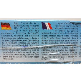 ITALERI 2632, HENSCHEL HS-123 A-1  BO Neuf 1/48