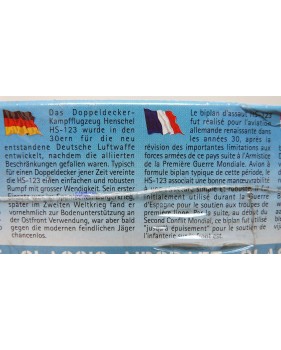 ITALERI 2632, HENSCHEL HS-123 A-1  BO Neuf 1/48