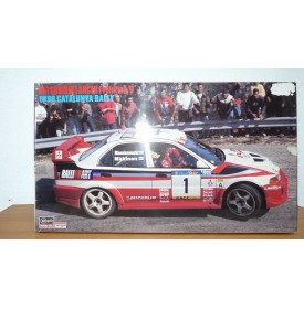 HASEGAWA 25082 MITSUBISHI Lancer Evo 5 CATALUNYA Rally  1998 Neuf BO 1/24