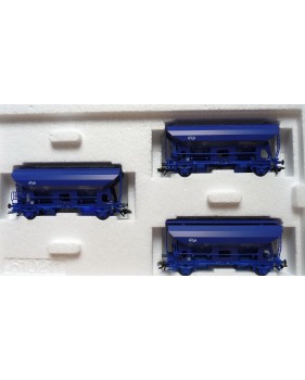 Märklin  46340, coffret 3 wagons trémie à déchargement automatique NS  BO 