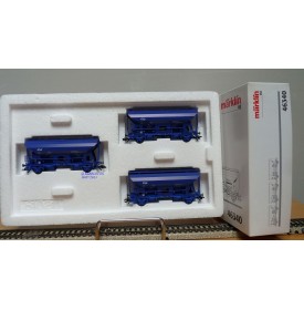 Märklin  46340, coffret 3 wagons trémie à déchargement automatique NS  BO 