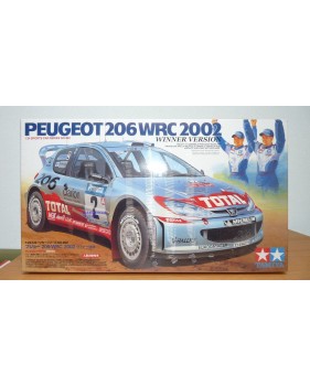 TAMIYA 24262 PEUGEOT 206  WRC  2002 BO 1/24
