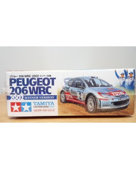TAMIYA 24262 PEUGEOT 206  WRC  2002 BO 1/24