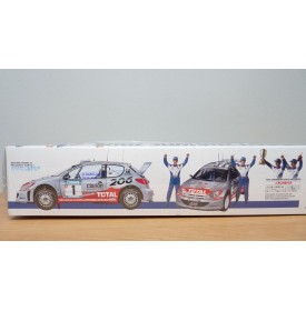 TAMIYA 24262 PEUGEOT 206  WRC  2002 BO 1/24