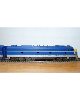 RIVAROSSI 1823, locos diesel EMD E8 A Cheasapeake and Ohio ( C&O )  BO