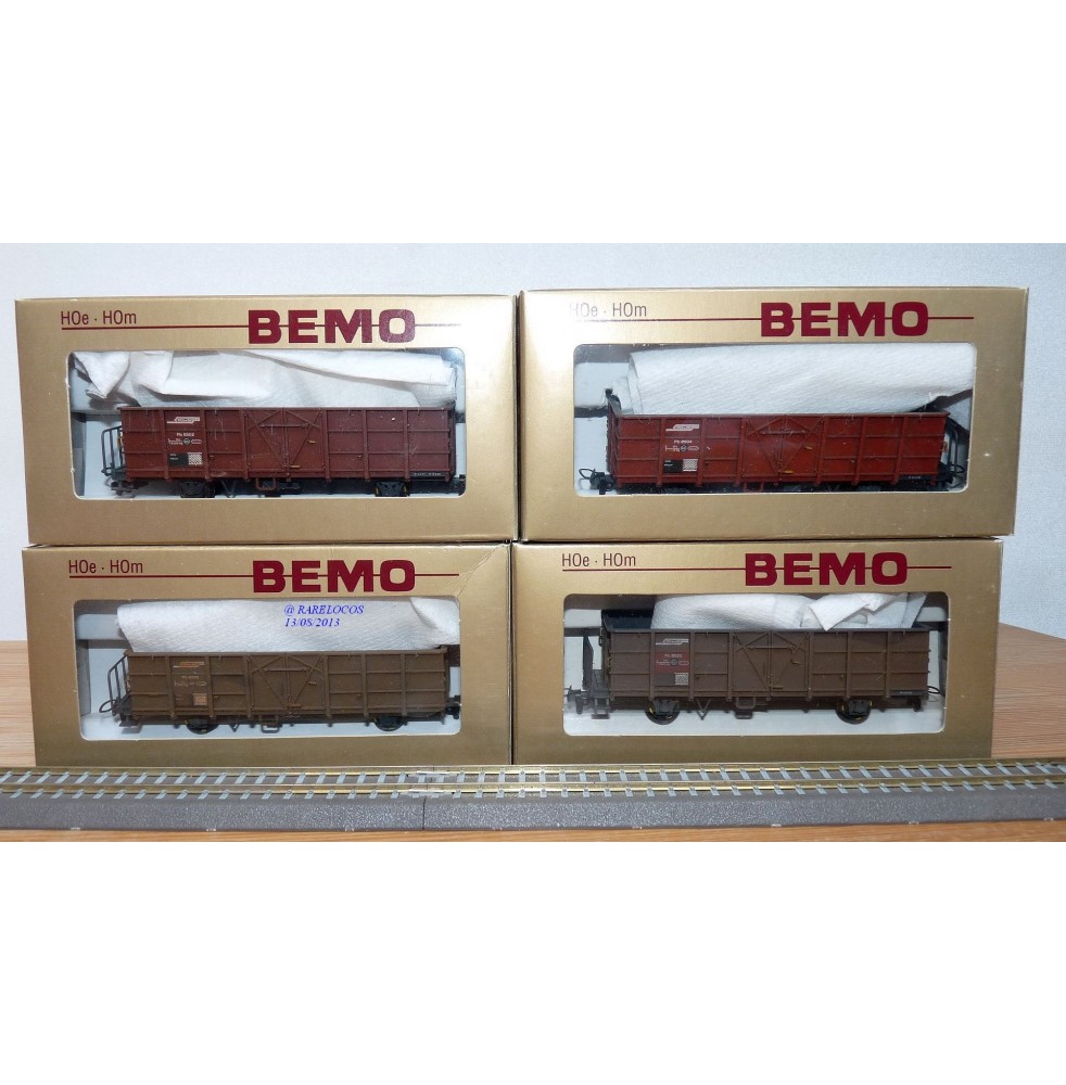 BEMO HOe 3272/S Coffret 4 voitures salon RHB BO 