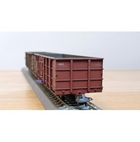 BEMO HOm  7455 100,  Coffret 4  wagons tombereaux type Fb   RhB  BO 
