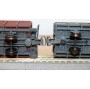 BEMO HOm  7455 100,  Coffret 4  wagons tombereaux type Fb   RhB  BO 