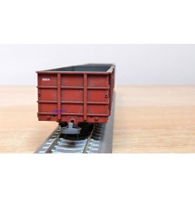BEMO HOm  7455 100,  Coffret 4  wagons tombereaux type Fb   RhB  BO 