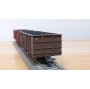 BEMO HOm  7455 100,  Coffret 4  wagons tombereaux type Fb   RhB  BO 