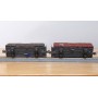 BEMO HOm  7455 100,  Coffret 4  wagons tombereaux type Fb   RhB  BO 