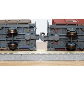 BEMO HOm  7455 100,  Coffret 4  wagons tombereaux type Fb   RhB  BO 