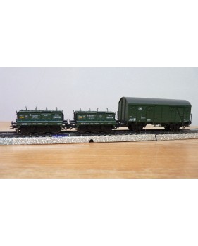 Märklin  48690, coffret 3 wagons étallonage des balances  DB  BO 