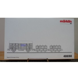 Märklin  48690, coffret 3 wagons étallonage des balances  DB  BO 