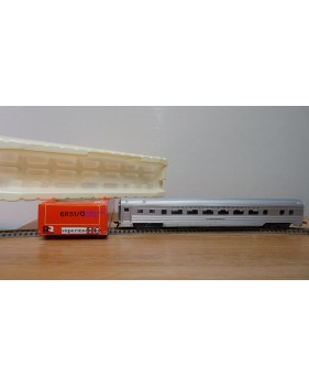RIVAROSSI  véro 6851, voiture coach  ( corrugated  side coach ) N°: 3252   Louisville & Nashville ( Monon ) Neuf  BO