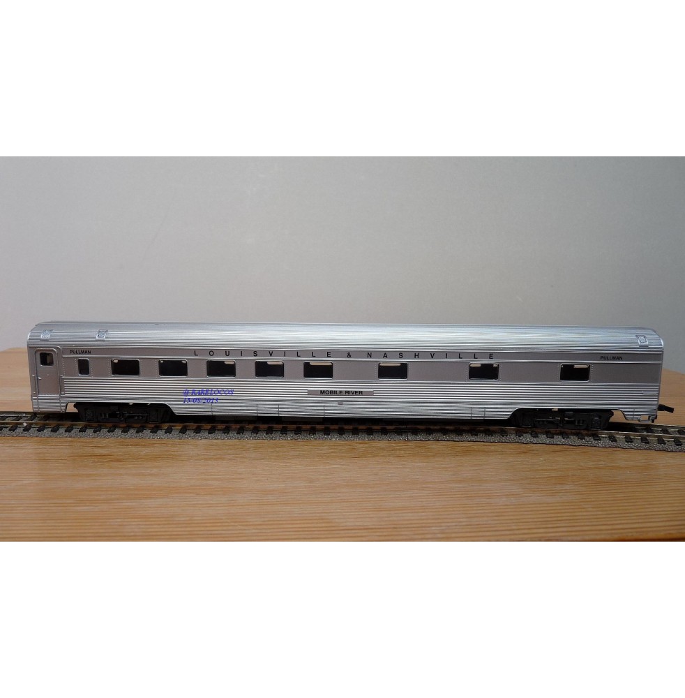 RIVAROSSI  véro 6852, voiture lits ( corrugated  side roomette ) Mobile River   Louisville & Nashville ( Monon ) Neuf  BO