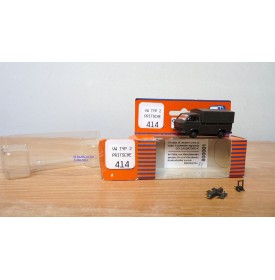 ROCO Minitanks 314, Camionette bâchée Volkswagen Typ 2 Pritsche   Neuf BO 1/87 HO