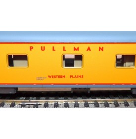 RIVAROSSI  5637, voiture lits ( smooth side roomette )  Pullman " Western Plains "   UP BO