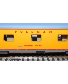 RIVAROSSI  5637, voiture lits ( smooth side roomette )  Pullman " Western Plains "   UP BO