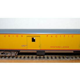 RIVAROSSI  6718, fourgon grandes lignes ( smooth side baggage )  "Western Lodge "   UP BO