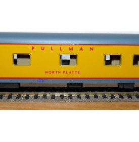 RIVAROSSI  6721, voiture lits ( smooth side roomette )  Pullman " North Platte "   UP BO