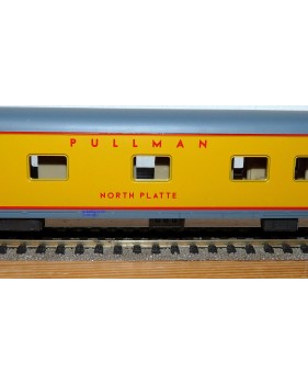 RIVAROSSI  6721, voiture lits ( smooth side roomette )  Pullman " North Platte "   UP BO