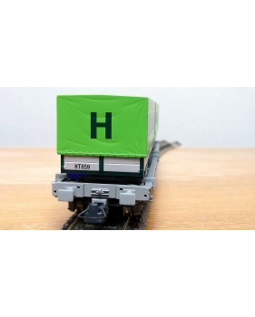 ROCO 66595, wagon poche HUPAC + 2 semi remorques  HANGARTNER   N°:83854754 592-4 SBB  Neuf  BO