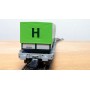ROCO 66595, wagon poche HUPAC + 2 semi remorques  HANGARTNER   N°:83854754 592-4 SBB  Neuf  BO