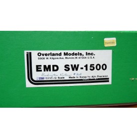 Overland Models ( OMI ) 0295, loco diesel de triage EMD SW 1500 BN BO 