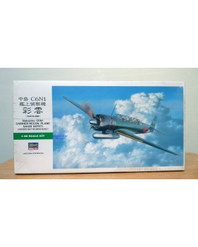 HASEGAWA 09084, Avion  de reconnaissance embarqué japonais NAKAJIMA C6N1 SAIUN ou MYRT  Neuf  BO 1/48
