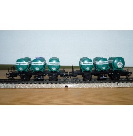 Märklin 48944 wagons plats type Bt 10 conteneurs à bière Königsbacher DB BO