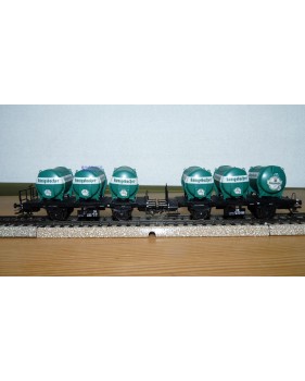 Märklin 48944 wagons plats type Bt 10 conteneurs à bière Königsbacher DB BO