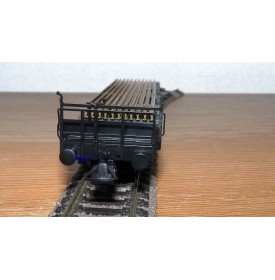 ROCO 46490, wagon plat ancien chargé de rails DB  BO