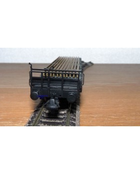 ROCO 46490, wagon plat ancien chargé de rails DB  BO