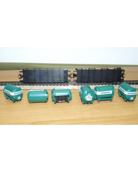 Märklin 48944 wagons plats type Bt 10 conteneurs à bière Königsbacher DB BO