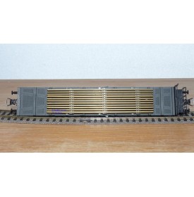 ROCO 46490, wagon plat ancien chargé de rails DB  BO