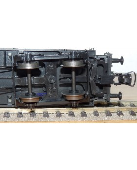 ROCO 46490, wagon plat ancien chargé de rails DB  BO